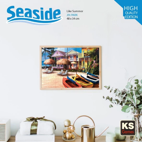 KS Games 500 Parça Yaz Gibi Puzzle - Resim 2