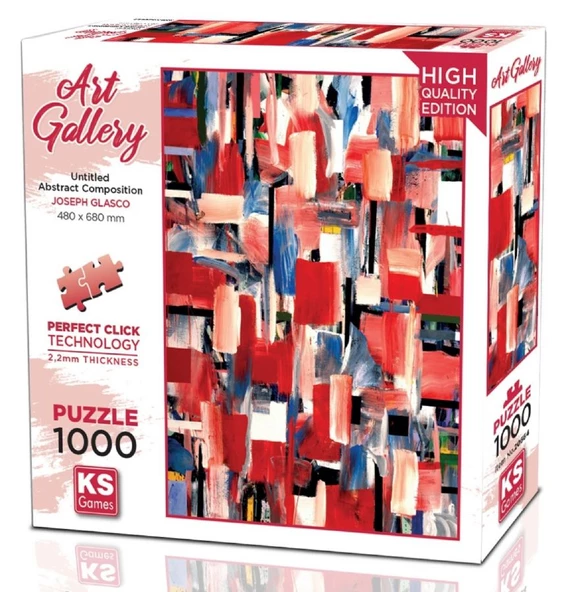 KS Games 1000 Parça Untitled Abstract Composition Puzzle ürün görseli 1