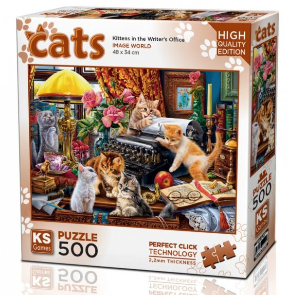 KS Games 500 Parça Yavru Kediler Puzzle ürün görseli 1