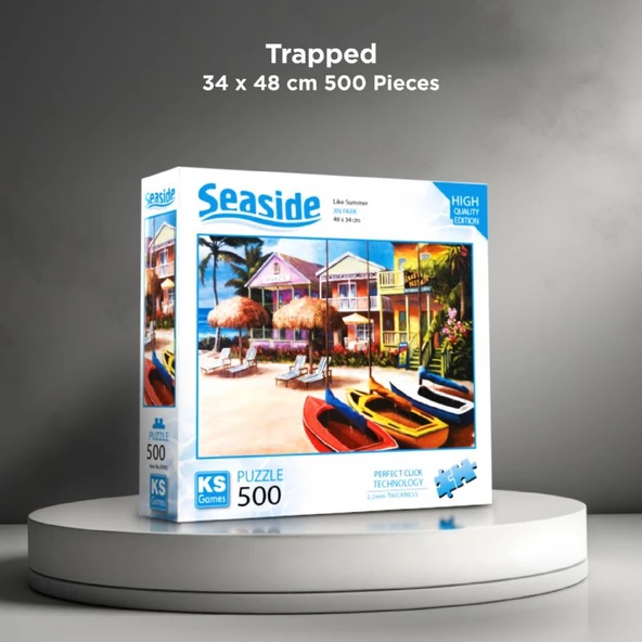 KS Games 500 Parça Yaz Gibi Puzzle - Resim 3