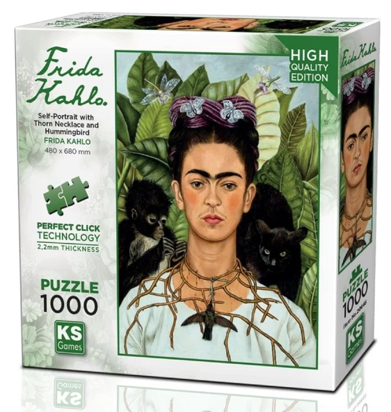 KS Games 1000 Parça Frida Kahlo Puzzle ürün görseli 1