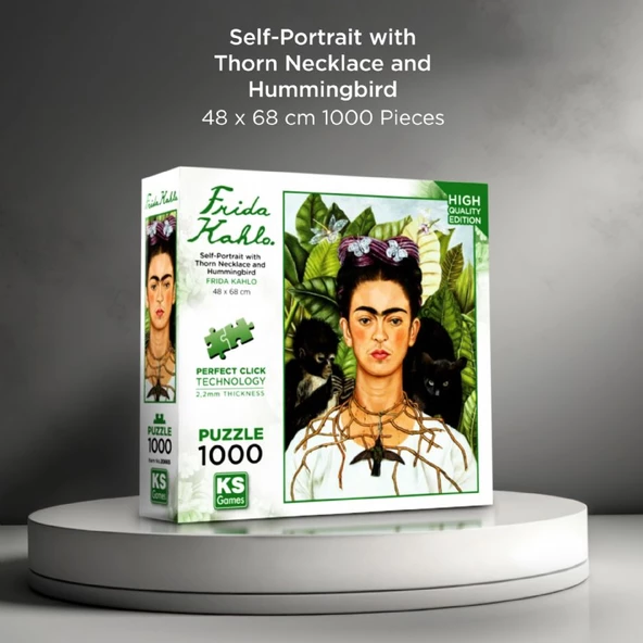KS Games 1000 Parça Frida Kahlo Puzzle - Resim 2