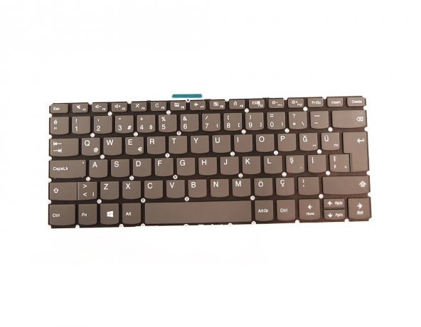 Lenovo ideaPad V130-14IKB Type 81HQ Notebook Klavye (Siyah TR) ışıklı ürün görseli 1
