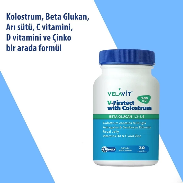 Velavit V-Firstect with Colostrum ürün görseli 1
