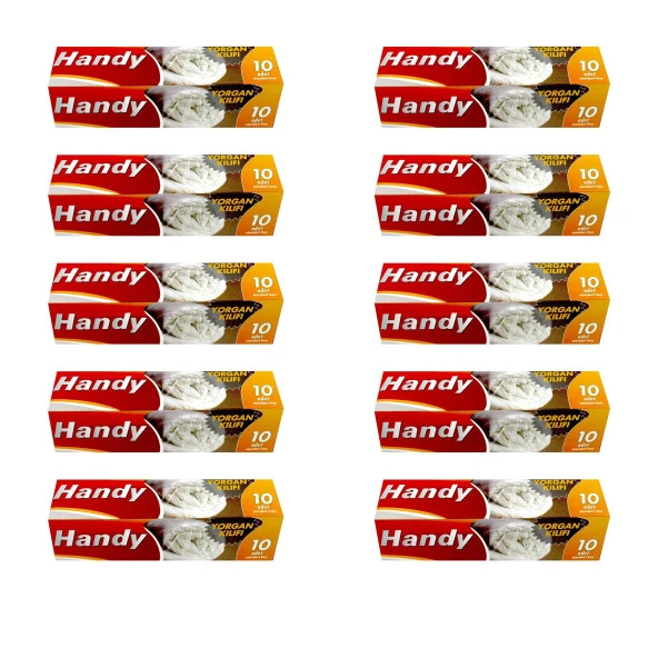 Handy Vakumsuz Şeffaf Yorgan Yastık Battaniye Nevresim Kılıfı Poşeti Torbası - 10 Adetlik 10 Kutu ürün görseli 1