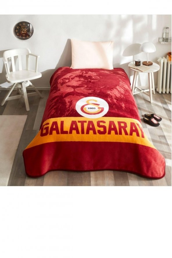 Taç Galatasaray Aslan Lisanslı Battaniye ürün görseli 1