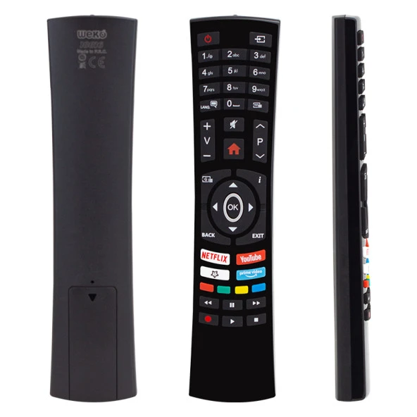 Weko Vestel Hi-Level Netflix-Youtube-Prime Video Tuşlu LCD LED TV Kumanda ürün görseli 1