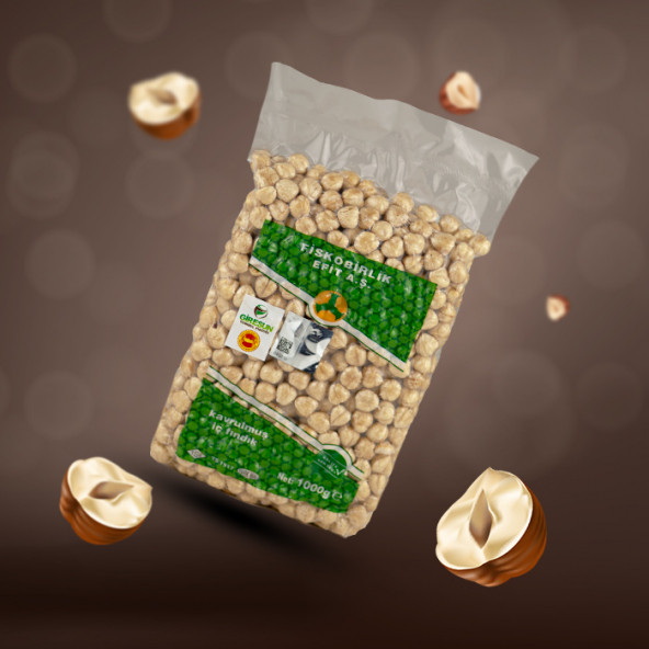 FİSKOBİRLİK KAVRULMUŞ FINDIK VAKUM 1KG ürün görseli 1