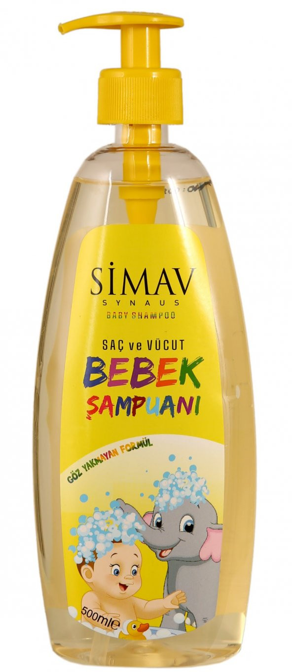 SİMAV Termal Sulu Bebek Saç ve Vücut Şampuanı - 500 ml ürün görseli 1