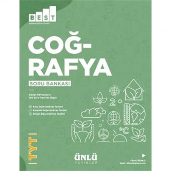 Ünlü TYT Best Coğrafya Soru Bankası ürün görseli 1