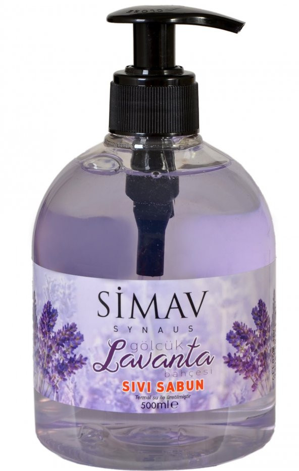 SİMAV Termal Sulu Lavanta Özlü Sıvı Sabun - 500 ml ürün görseli 1