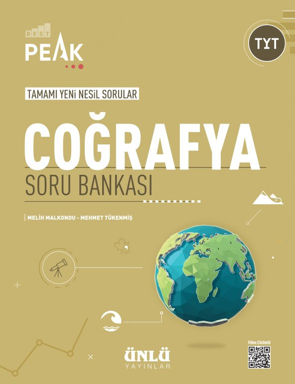 Ünlü BESTPEAK Ünlü TYT Coğrafya Soru Bankası ürün görseli 1