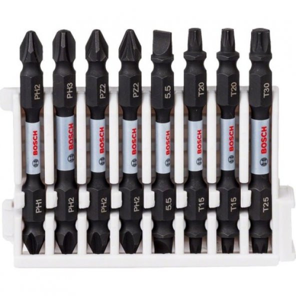 Bosch Impactc Vidalama Çift Uç 65mm Set 8"Li (344) ürün görseli 1