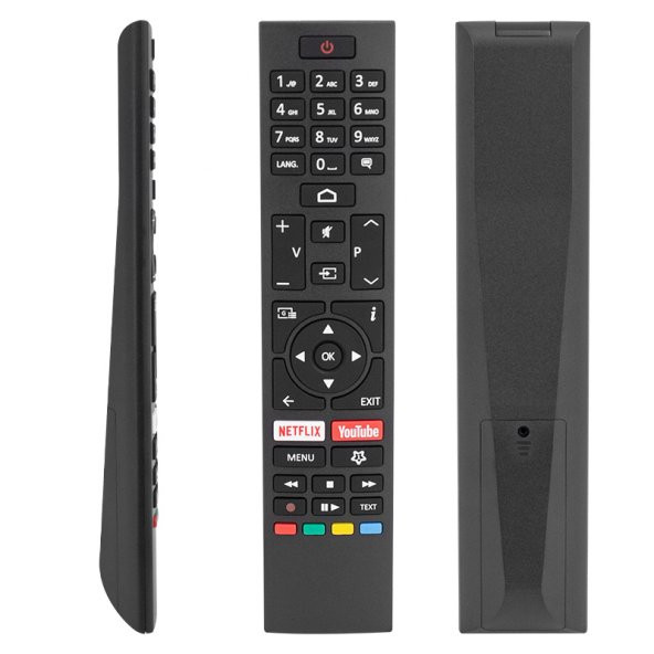 Vestel RC43157 - 32FA9500 / Toshiba CT-8557 49UA2063DT / Hitachi 43HAK5751 Netflix-Youtube Tuşlu Lcd Led TV Kumandası ürün görseli 1