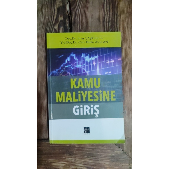 KAMU MALİYESİNE GİRİŞ  ..  EREN ÇAŞKURLU ürün görseli 1