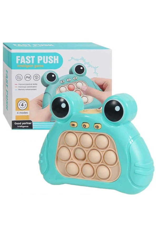 Fast Push Sesli Işıklı Pop İt Yeşil - Resim 2