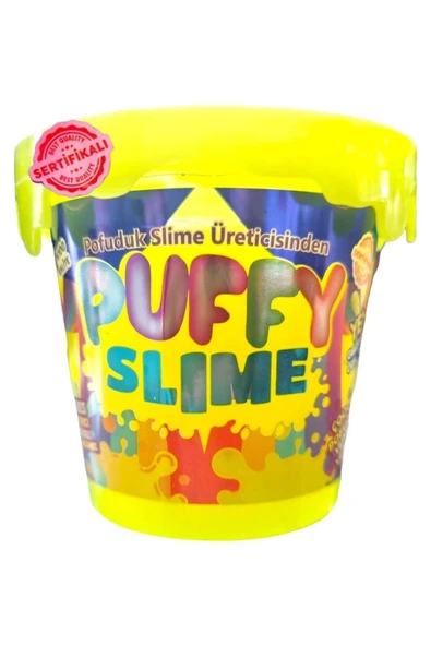BamBamToys Puffy Slime Yeni Trend Slime -Pofuduk Slime Neon Renkli 120 Gr Slaym ürün görseli 1