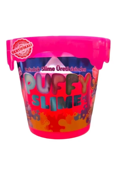 BamBamToys Puffy Slime Yeni Trend Slime -Pofuduk Slime Neon Renkli 120 Gr Slaym ürün görseli 1