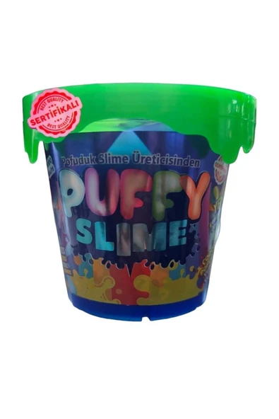 BamBamToys Puffy Slime Yeni Trend Slime -Pofuduk Slime Neon Renkli 120 Gr Slaym ürün görseli 1