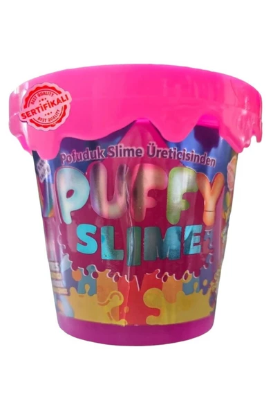 BamBamToys Puffy Slime Yeni Trend Slime -Pofuduk Slime Neon Renkli 120 Gr Slaym ürün görseli 1