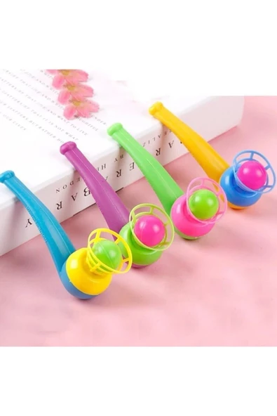 25 Adet Saksafon Pipet Top Üfleme Oyunu Eğitici Oyuncak ürün görseli 1