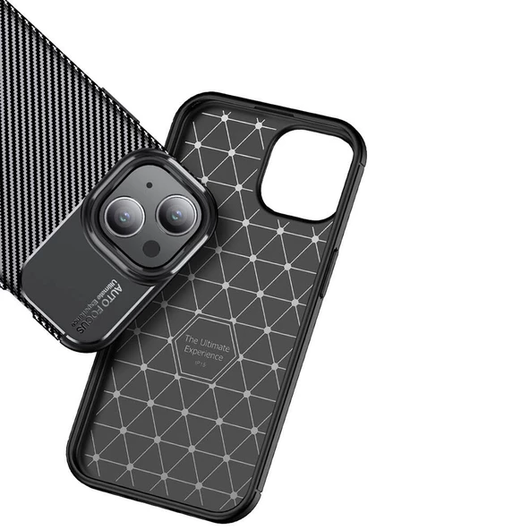 iPhone 15 Kılıf Negro Silikon Kapak - Resim 5