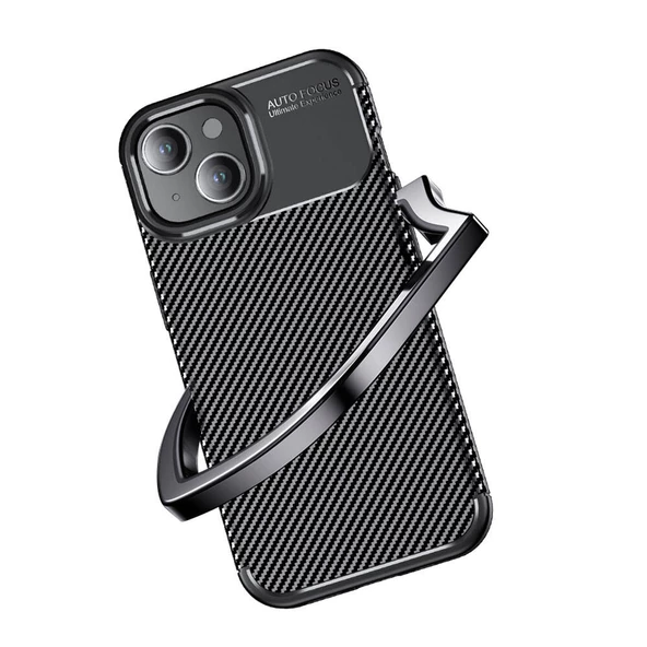 iPhone 15 Kılıf Negro Silikon Kapak - Resim 2