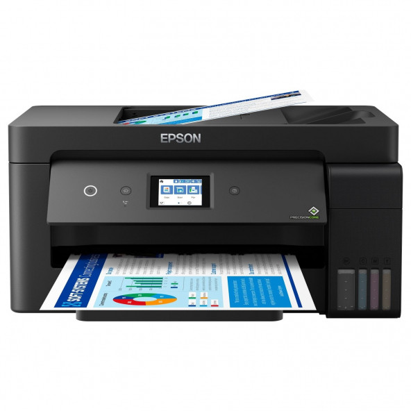 Epson EcoTank L14150 Wi-Fi Tarayıcı + Fotokopi + Faks Renkli Çok Fonksiyonlu Tanklı Mürekkep Püskürtmeli Yazıcı ürün görseli 1