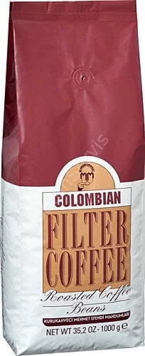 Mehmet Efendi Colombian Çekirdek Kahve 1000 Gr ürün görseli 1