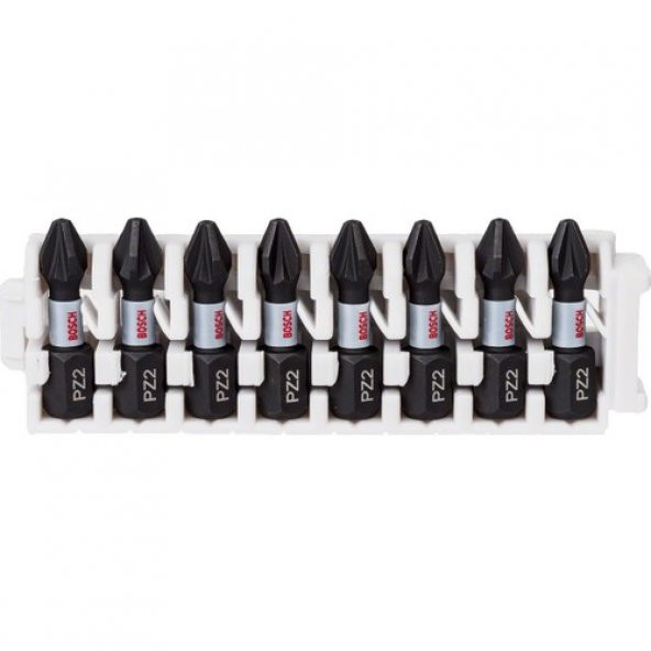 IMPACTC VİDALAMA UCU PZ2*25MM 8"Lİ   (325) ürün görseli 1