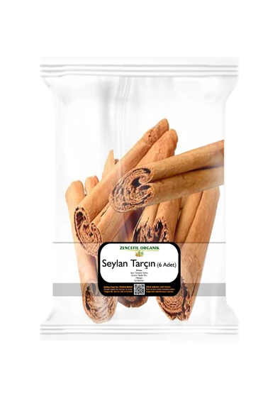 Seylon Tarçın 6 Adet Ceylon Tarçın 6 Tüm Çubuk Seylan Çubuk Taçın Original Ceylon Cinnamon ürün görseli 1