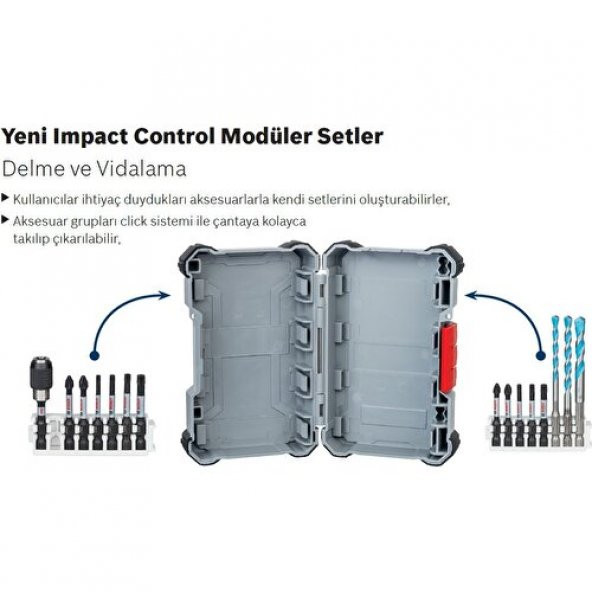 IMPACTC VİDALAMA ÇİFT UÇ PZ2*150MM 3"Lü     (359) - Resim 4