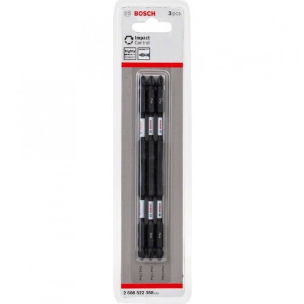 Bosch Impact Vidalama Çift Uç PH2*150mm 3"Lü (358) - Resim 2