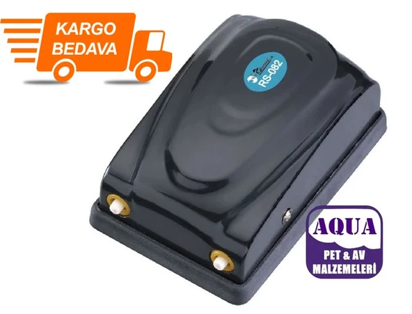Rs Electrical RS-082 Çift Çıkışlı Akvaryum Hava Motoru 3.5 L/min. - 5 W ürün görseli 1