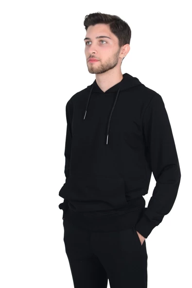 Cengiz İnler Erkek Kapşonlu Sweat - Resim 8