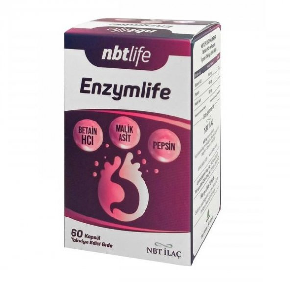 Nbt Life Enzymlife 60 Kapsül ürün görseli 1