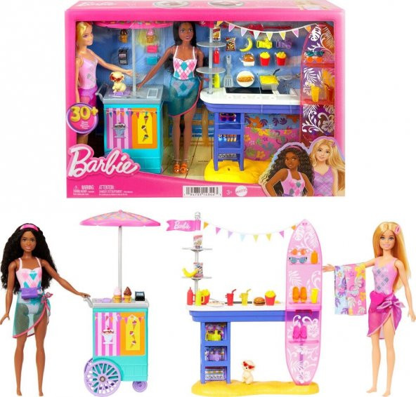 BARBİE SAHİLDEKİ YİYECEK STANDI HNK99 ürün görseli 1