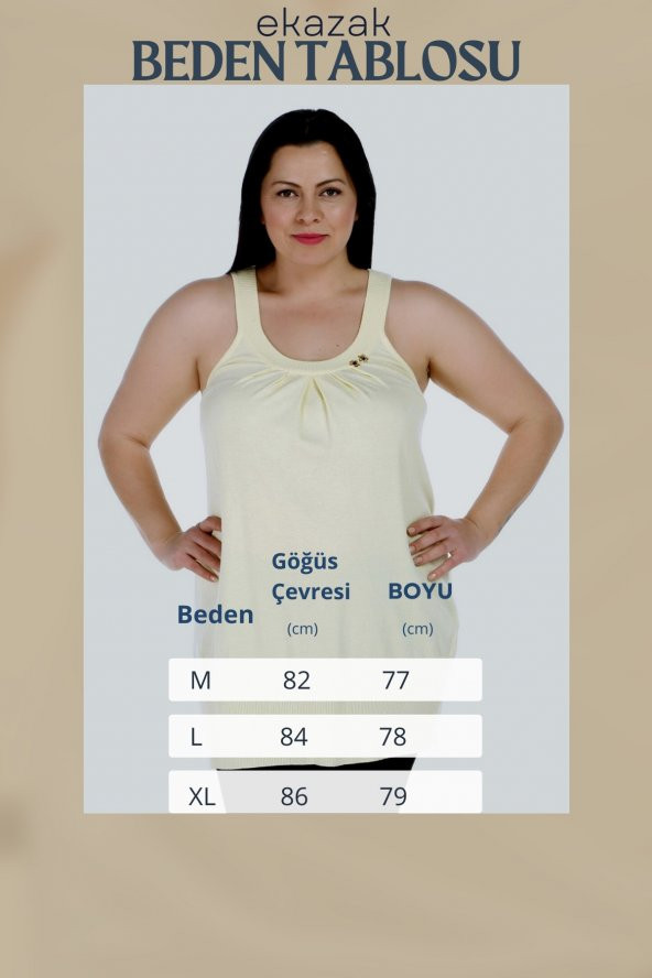 Triko Örme Kolsuz Tunik - Resim 11