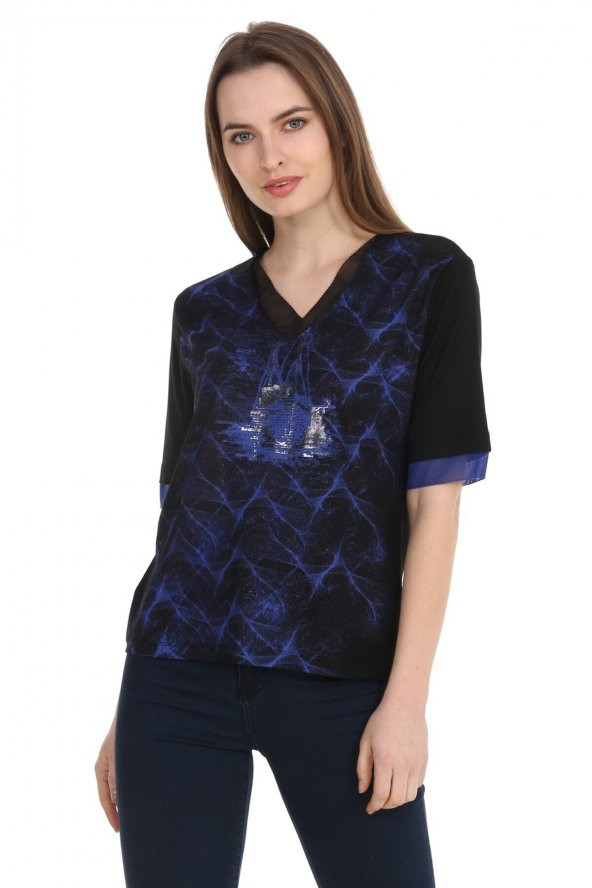 Kumsal Baskılı T-shirt ürün görseli 1