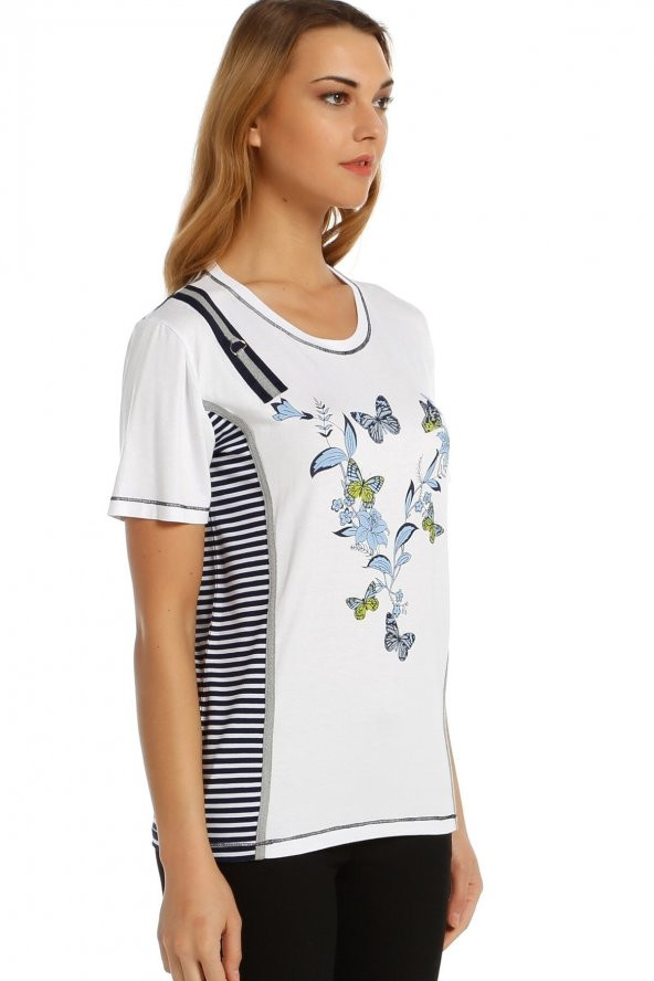 Baskılı T-shirt - Resim 4