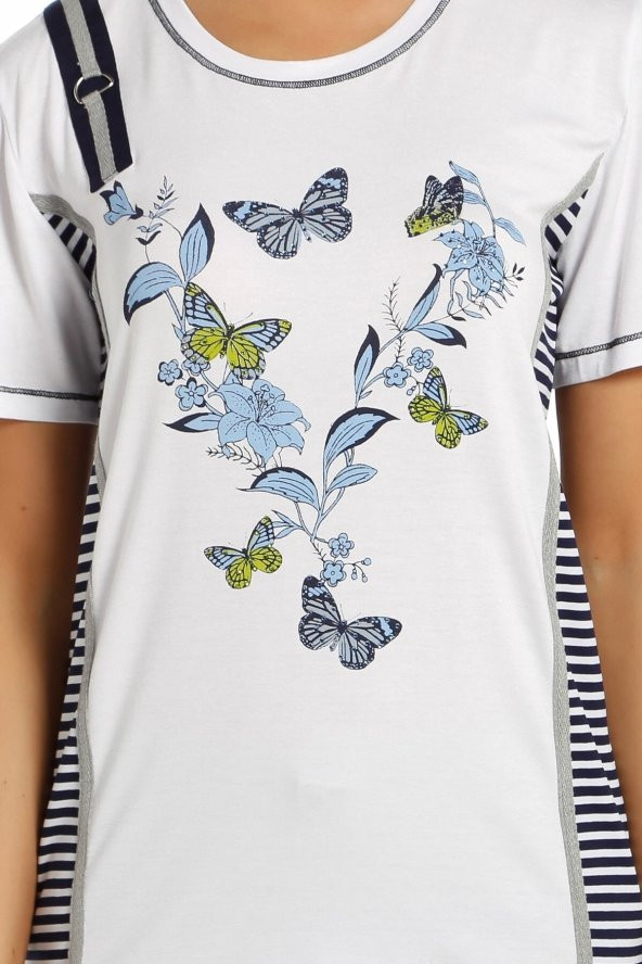 Baskılı T-shirt - Resim 5