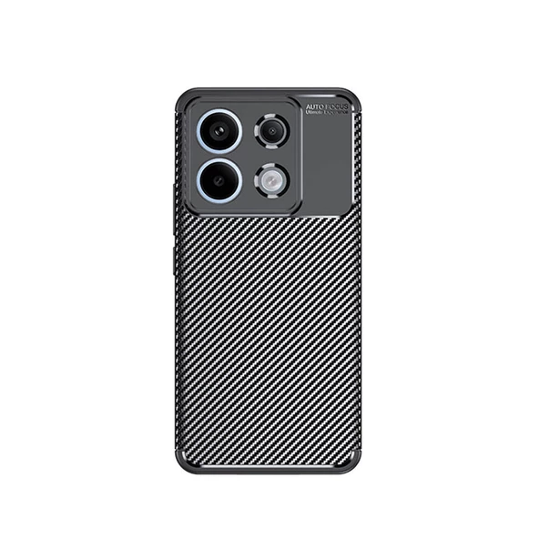 Vendas Xiaomi Redmi Note 13 Pro Uyumlu Deep Dizayn Auto Focus Tasarımlı Karbon Dizayn Kılıf ürün görseli 1