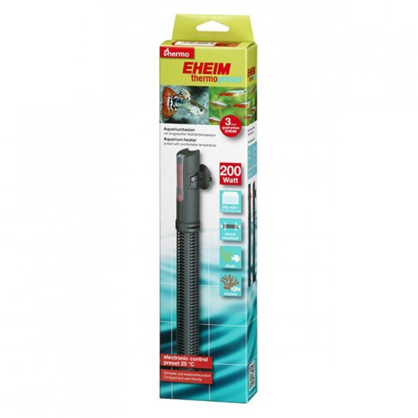 Eheim Thermopreset Akvaryum Isıtıcısı 300-400L / 200W ürün görseli 1