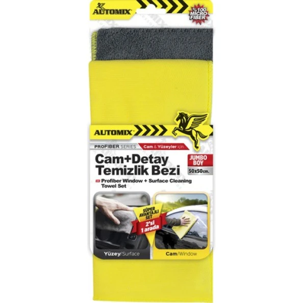 Automix Profiber Cam + Detay  Temizlik Bezi ürün görseli 1