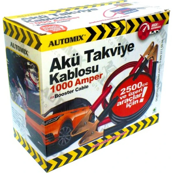Automix Takviye Kablosu 1000  Kutulu ürün görseli 1