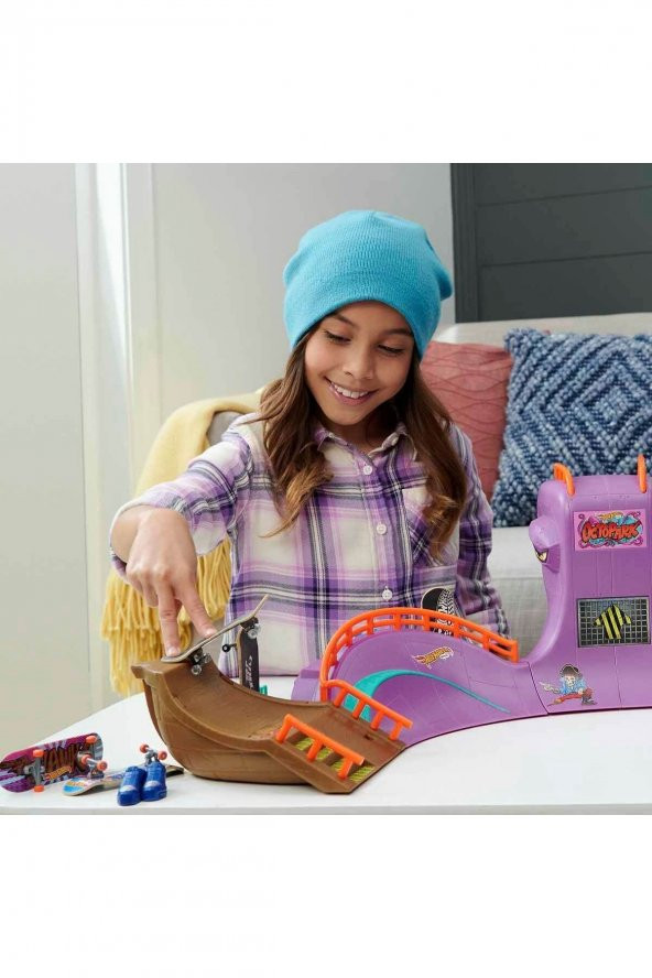 HOT WHEELS SKATE AHTAPOT OYUN SETİ HMK01 - Resim 5