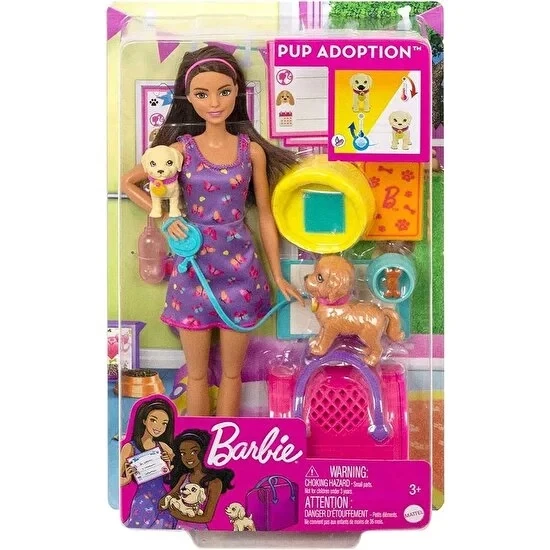 Barbie ve Köpekçikleri Oyun Seti HKD86 ürün görseli 1