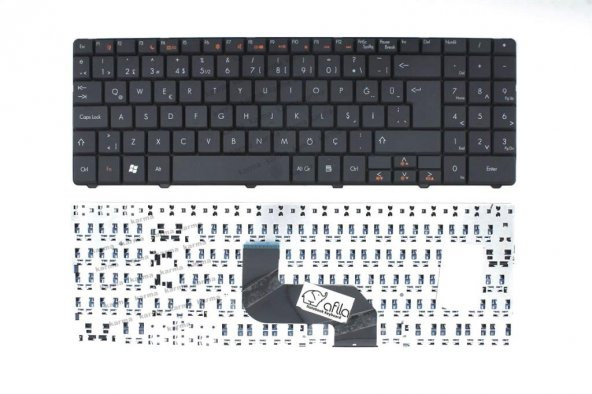Gateway NV52 NV54 NV56 NV73 NV74 Notebook Klavesi (Siyat TR) ürün görseli 1