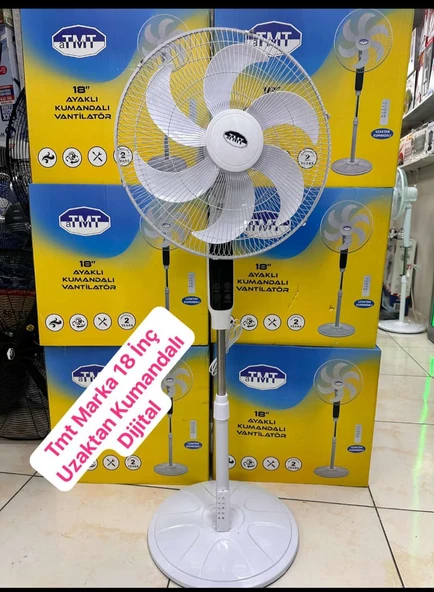 vantilatör  18 inc kumandalı model kuvvetli, model ürün görseli 1