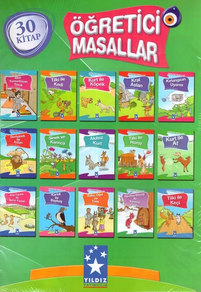 YILDIZ ÖĞRETİCİ MASALLAR ( 30 KİTAP ) ürün görseli 1